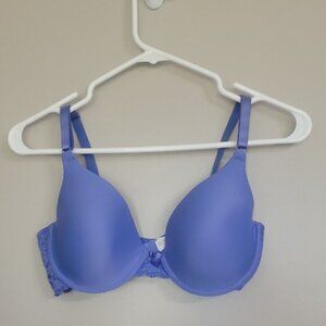 (2/$15) Sweet Nothings Blue Padded Underwire Bra Size 38C